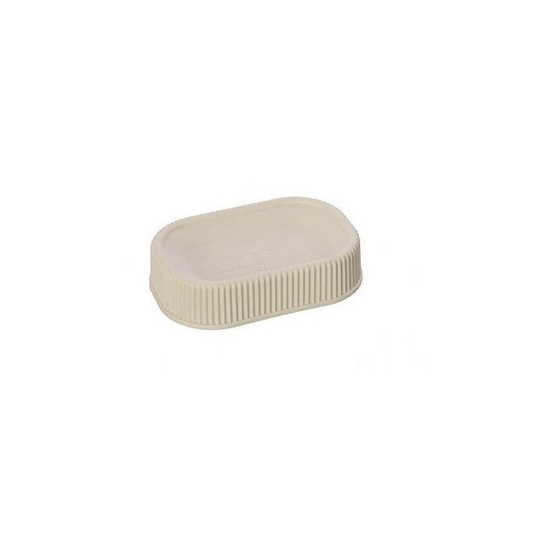 foto del prodotto portasapone in plastica bianco crema colorado