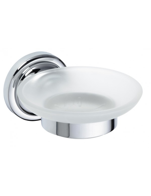 foto del prodotto portasapone in vetro retro 11x6,5x13,8 cm