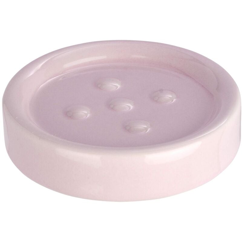 foto del prodotto portasapone polaris rosa pastello wenko