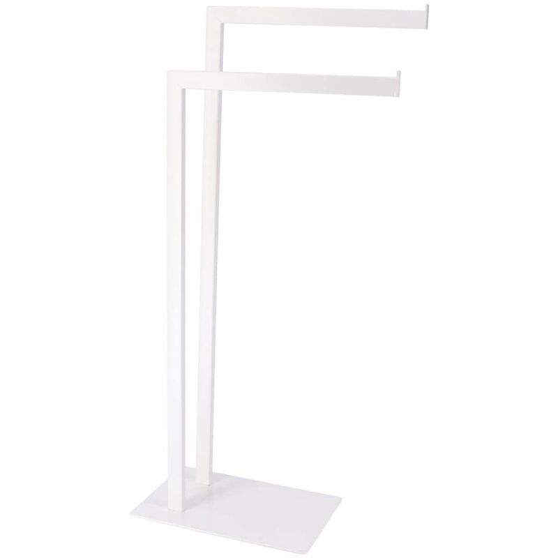 foto del prodotto portasciugamani 2 barre bianco tendance