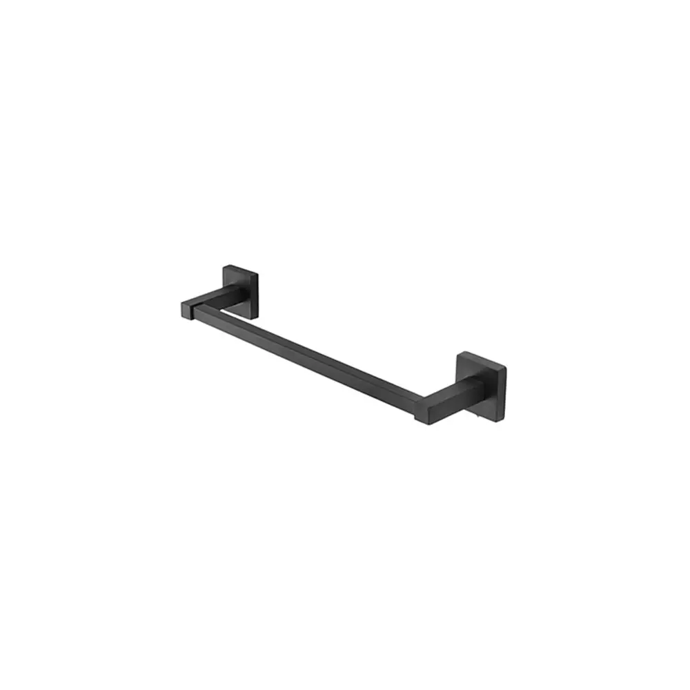 foto del prodotto portasciugamani 35 cm acciaio nero opaco black rock