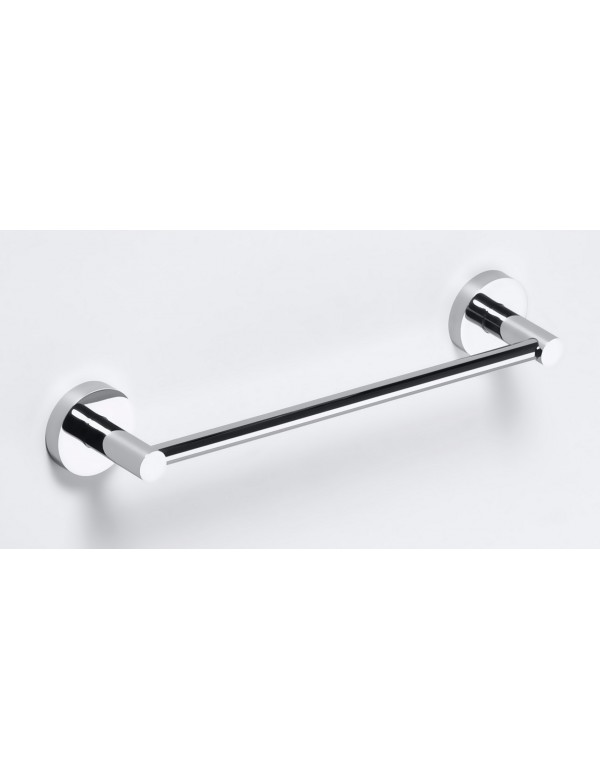 foto del prodotto portasciugamani a muro omega ottone cromato 35,5x5,5x6,5 cm