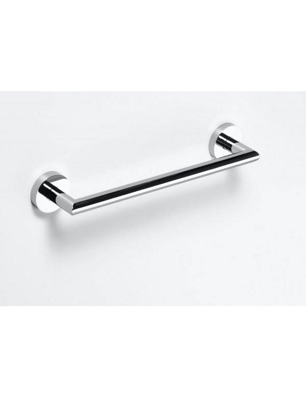 foto del prodotto portasciugamani a muro omega ottone cromato 35,5x5,5x6,5cm