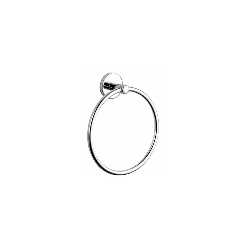 foto del prodotto portasciugamani ad anello in cromo artico