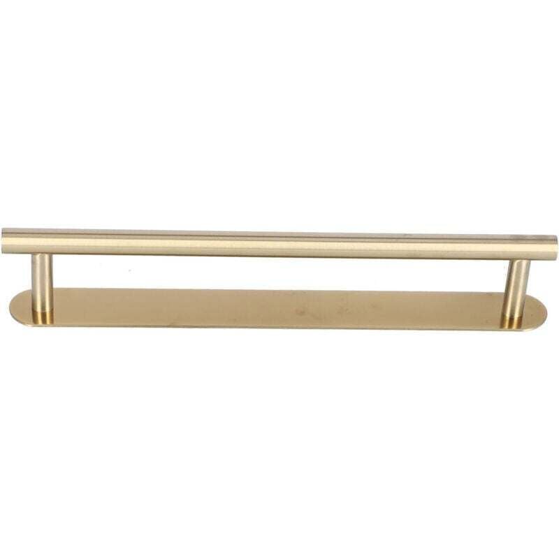 foto del prodotto portasciugamani ad asta singola portasciugamani spazzolato per montaggio a parete in acciaio inossidabile 304 da cucina adesivo per la casa 60 cm