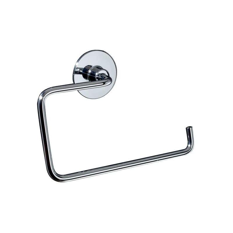 foto del prodotto portasciugamani con anello facile, 12 x 18 x 6,8 cm, cromato spirella