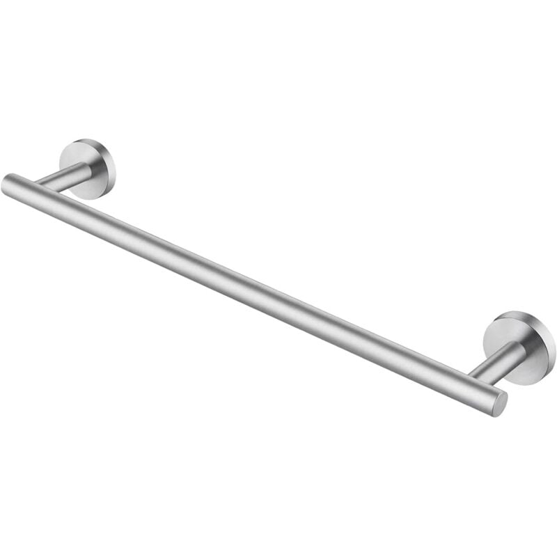 foto del prodotto portasciugamani da bagno portasciugamani da parete in acciaio inox sus304 portasciugamani da bagno organizer 50cm supporto spazzolato dpzo