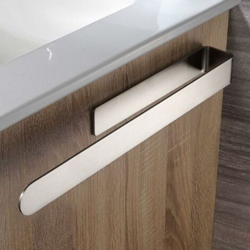 foto del prodotto portasciugamani da bagno ruicer senza foratura, autoadesivo, in acciaio inox, 37 cm