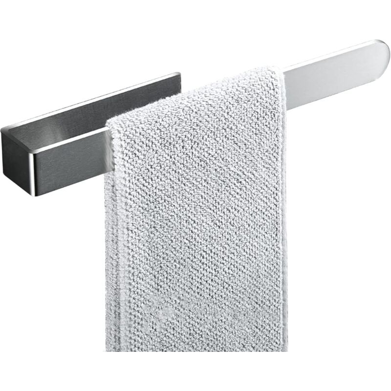 foto del prodotto portasciugamani da bagno ymyny 23cm senza foratura in acciaio inossidabile portasciugamani adesivo p