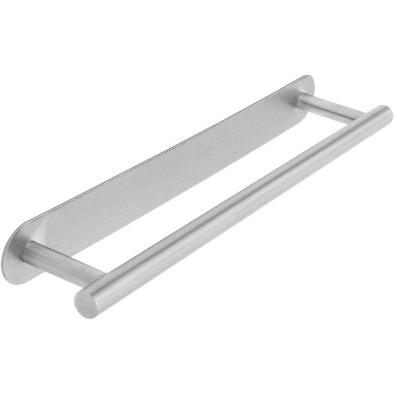 foto del prodotto portasciugamani da parete da 40 cm acciaio inossidabile barra portasciugamani adatta per bagno o cucina adesivo 3m resistente bebusingoto