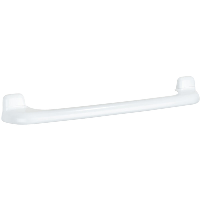 foto del prodotto portasciugamani da parete per bagno, barra portasciugamani pure, in plastica, 60x7x9 cm, bianco wenko