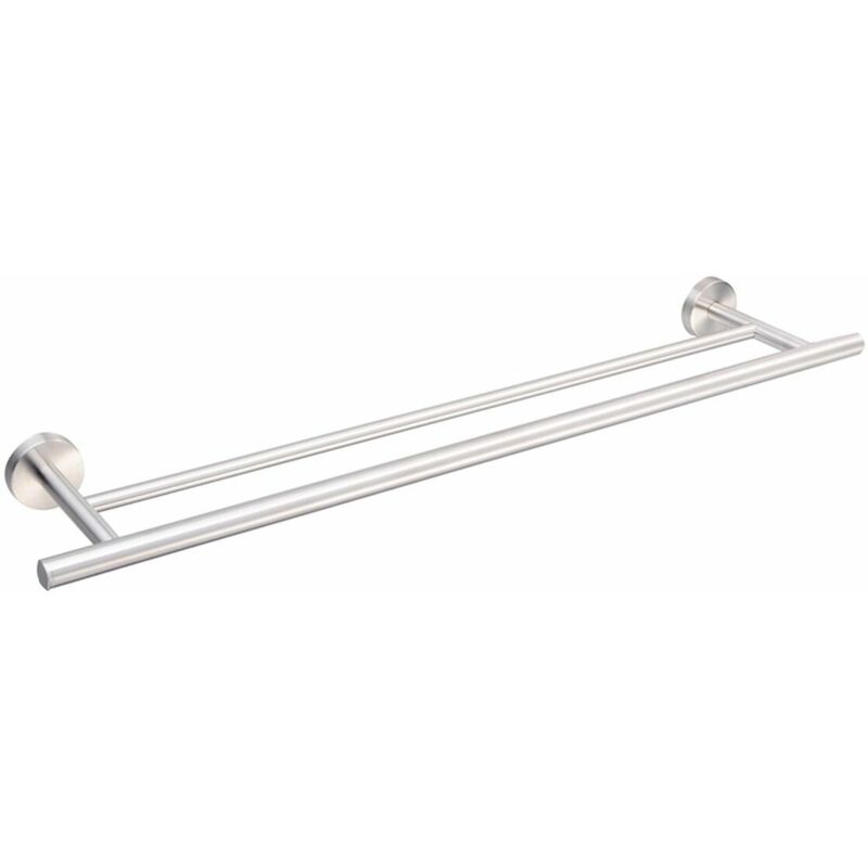 foto del prodotto portasciugamani dkd home decor 70 x 13,5 x 5,3 cm argentato acciaio inossidabile