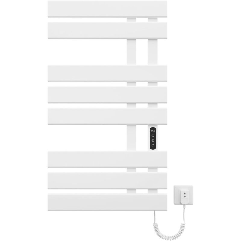 foto del prodotto portasciugamani elettrico, scaldasalviette intelligente a temperatura costante, 500 1000mm, 350w, scaldasalviette elettrico bagno, temperatura