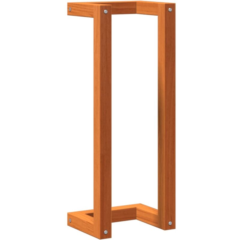 foto del prodotto portasciugamani marrone cera 23x18x60 cm legno massello di pino vidaxl