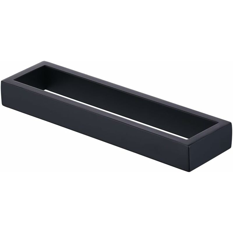 foto del prodotto portasciugamani nero opaco portasciugamani da bagno sus304 portasciugamani da bagno in acciaio inox portasciugamani portasciugamani da parete,