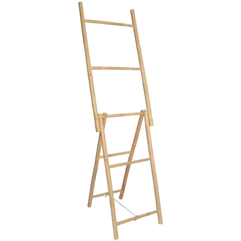 foto del prodotto portasciugamani pieghevole in bamb a 5 barre bamb tendance