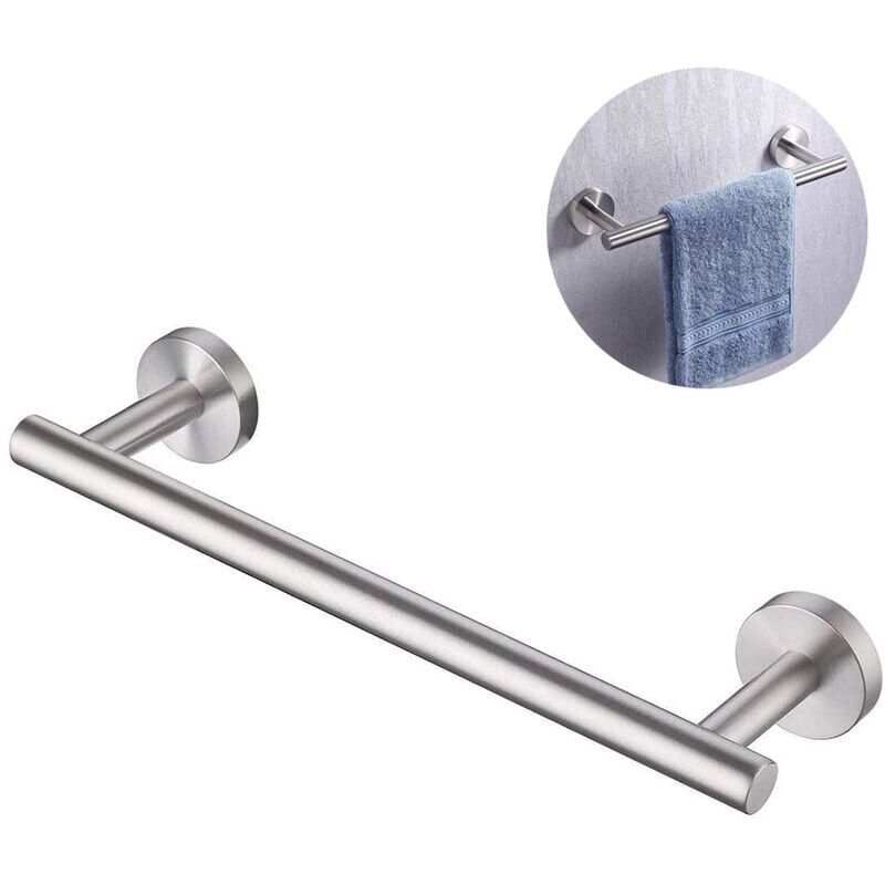 foto del prodotto portasciugamani portasciugamani da bagno portapiatti da cucina foratura acciaio inox 304 antiruggine montaggio a parete spazzolato