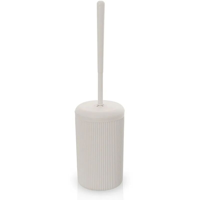 foto del prodotto portascopino da appoggio beige in plastica ring