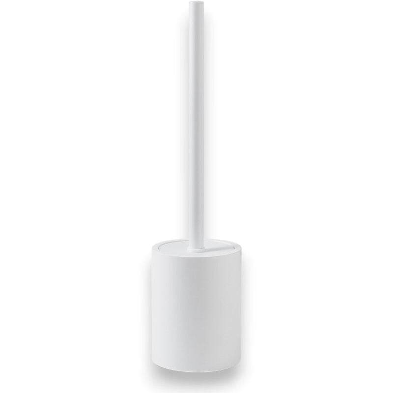 foto del prodotto portascopino wc 9,5x9,5x36,2 cm in resina per bagno