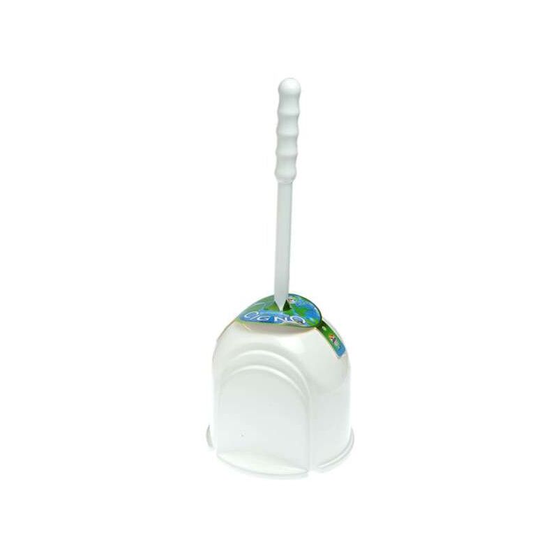 foto del prodotto portascopino wc cigno bianco h 43 lega