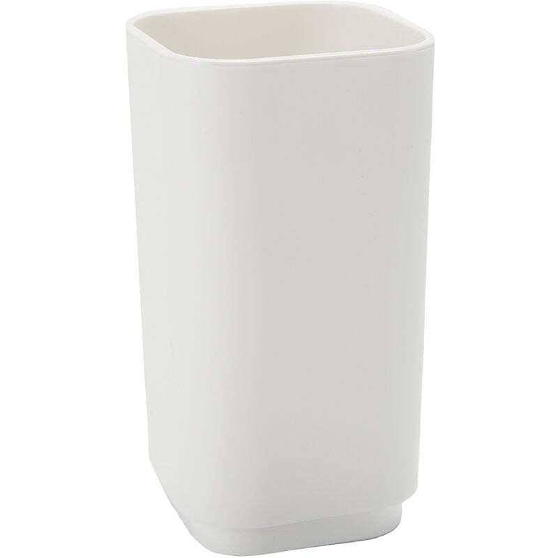 foto del prodotto portaspazzolini d appoggio gedy linea seventy in resina colore bianco