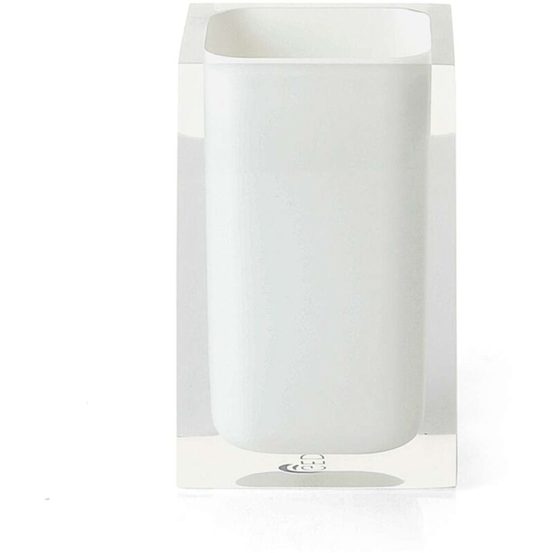 foto del prodotto portaspazzolini rainbow bianco