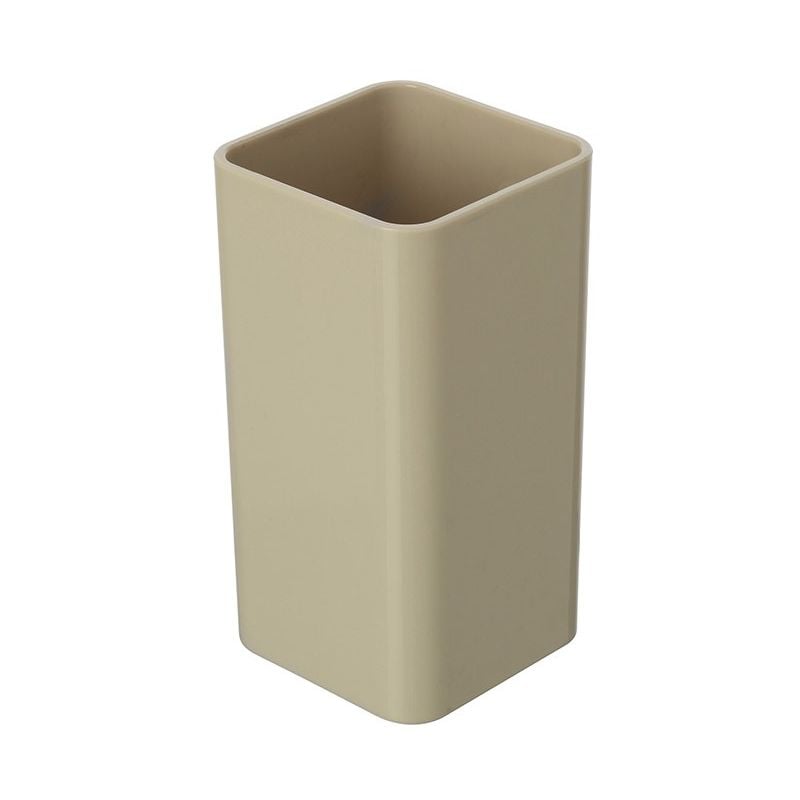 foto del prodotto portaspazzolino beige da appoggio per bagno moderno star