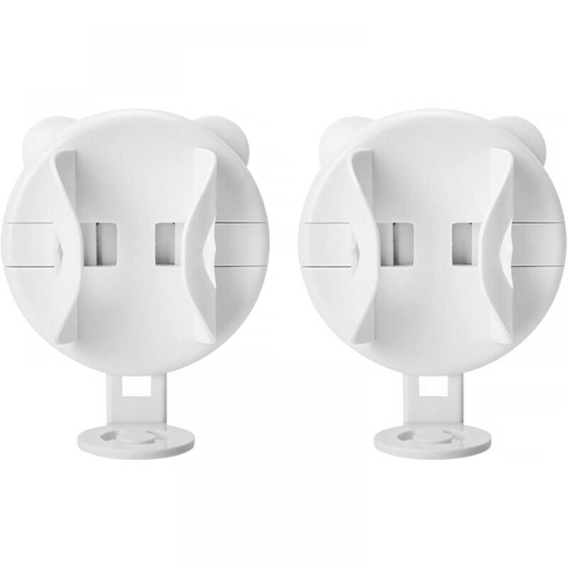 foto del prodotto portaspazzolino elettrico, 2 pezzi portaspazzolino elettrico da parete salvaspazio adesivo portaspazzolino per mantenere asciutto, organizer per