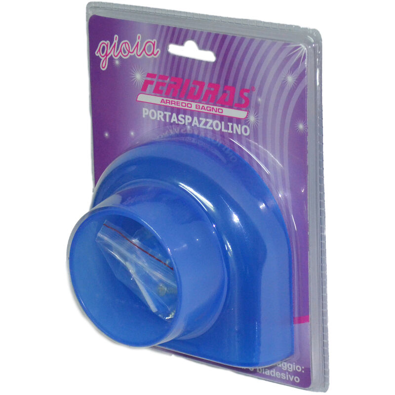 foto del prodotto portaspazzolino in abs blu