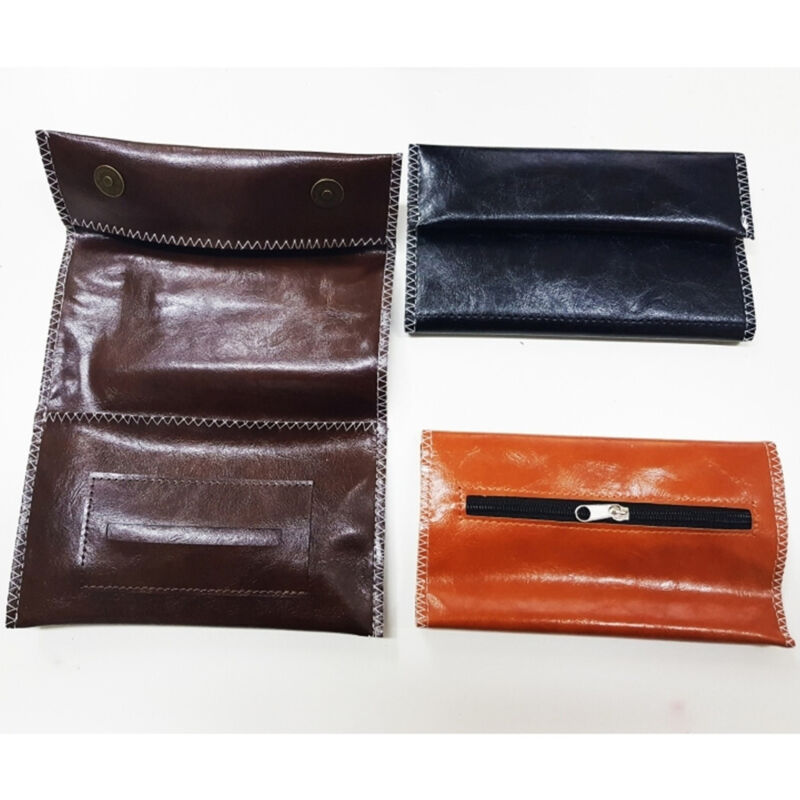 foto del prodotto portatabacco astuccio tabacco pouch cartine filtri eco pelle custodia borsello trade shop traesio