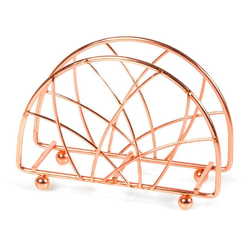 foto del prodotto portatovaglioli in filo rame verticale cm13x10h - h h