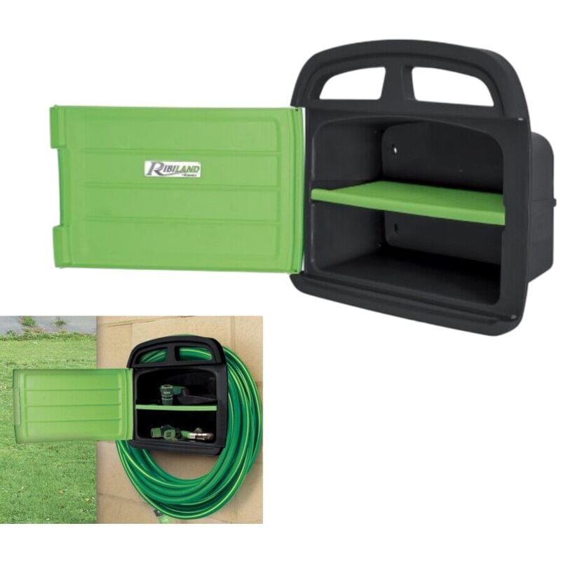 foto del prodotto portatubo da parete con porta accessori in pvc ribimex pra dv.9103