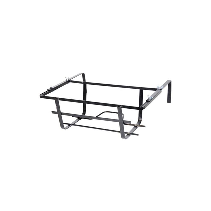 foto del prodotto portavaso balcone regolabile nero cm 50 mille