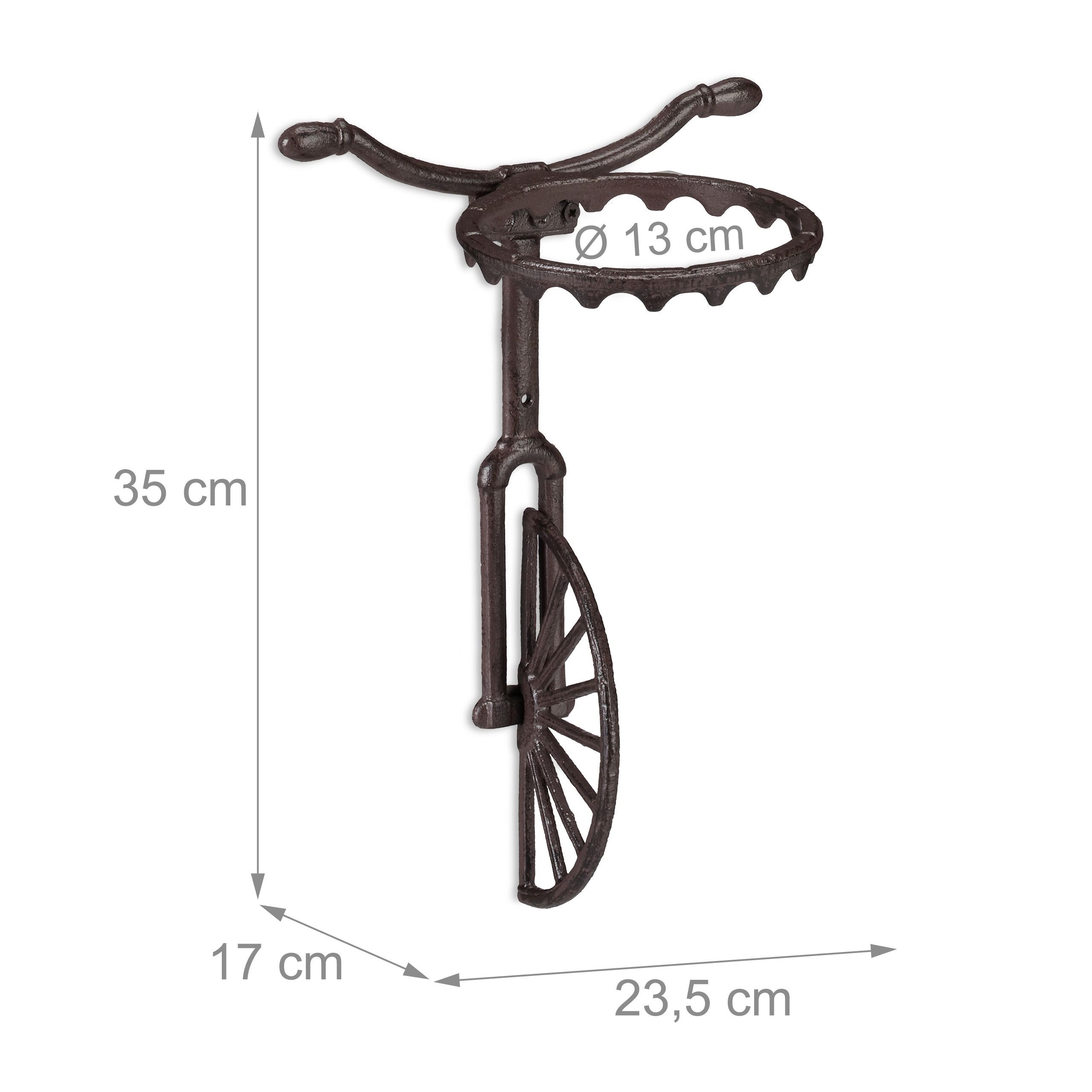 foto del prodotto portavaso da bicicletta da parete marrone 13 0002557