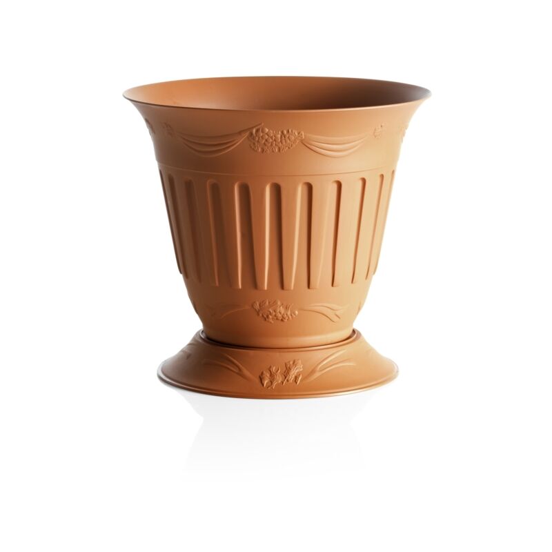foto del prodotto portavaso etika d. 20 c sottov terracotta