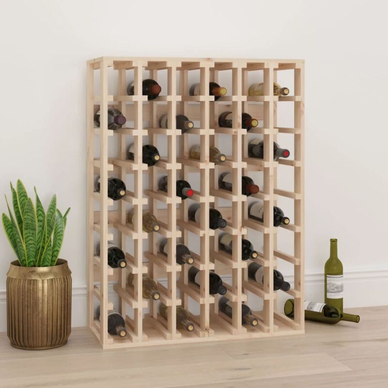 foto del prodotto portavini 70x33x94 cm in legno massello di pino cod mxl 47802