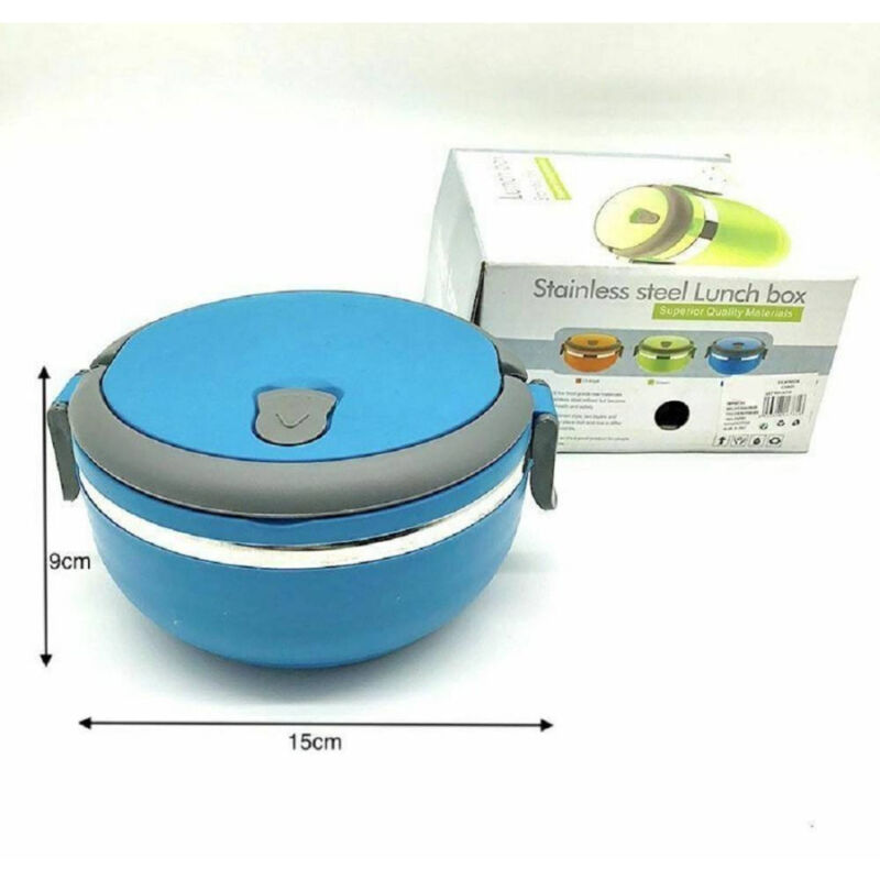 foto del prodotto portavivande ermetico 700 ml contenitore inox abs contenitore porta pranzo trade shop traesio