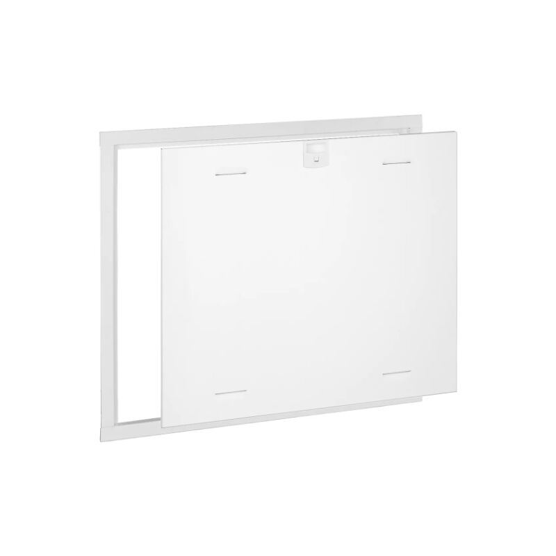foto del prodotto portello con telaio in lamiera per prodotto 659044 caleffi 659304 bianco lamiera