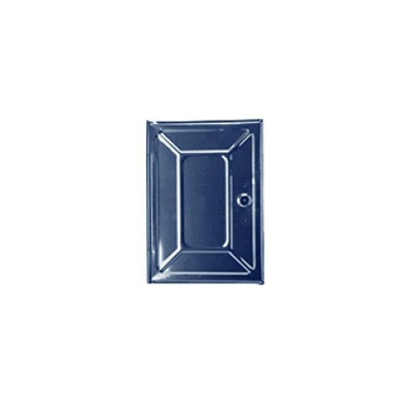 foto del prodotto portine camino doppie con chiave in acciaio 155x310mm vigor blinky