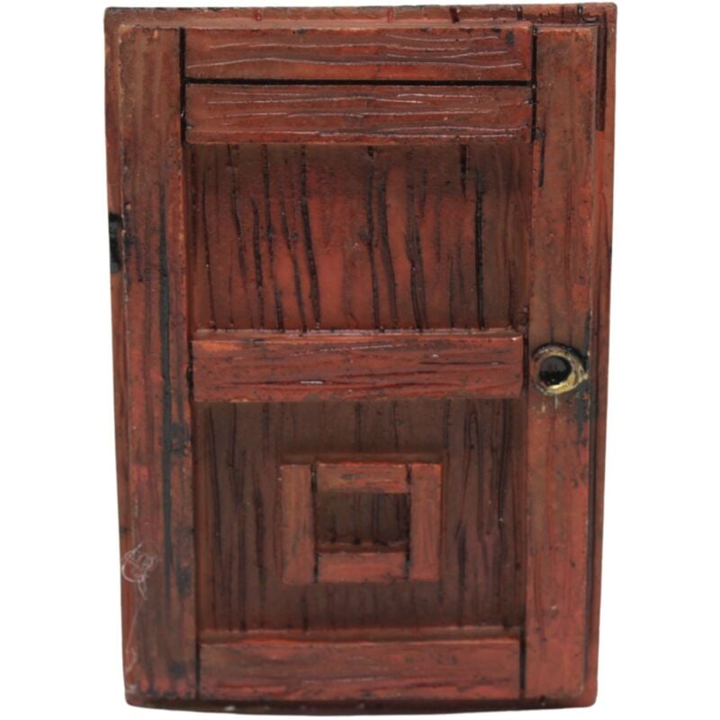 foto del prodotto portone in resina h 9 x 6 x 1,2 cm per presepe 11840