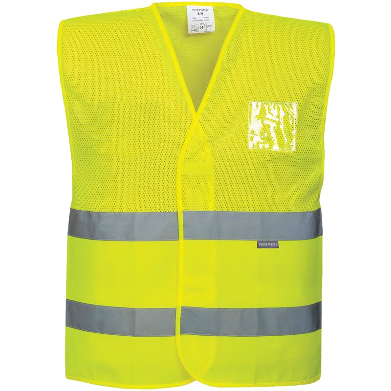 foto del prodotto portwest c494 gilet mezza rete ad alta visibilit , giallo, xx 3x