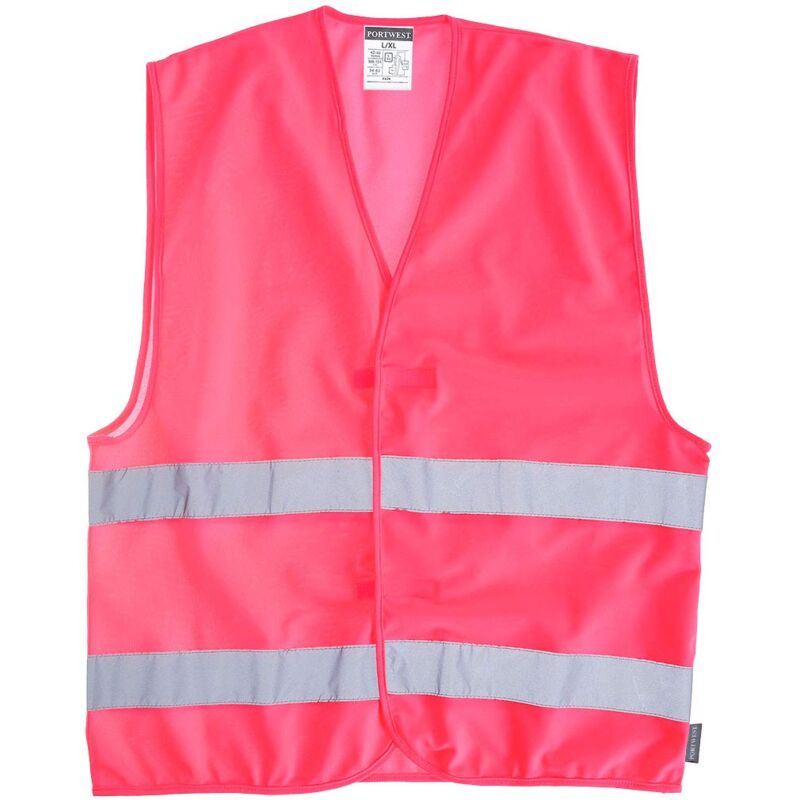 foto del prodotto portwest f474pirs m gilet iona, rosa, s m