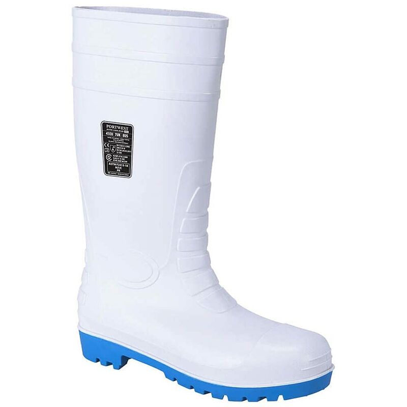 foto del prodotto portwest fw95whr37 stivale total safety wellington s5, bianco, 37