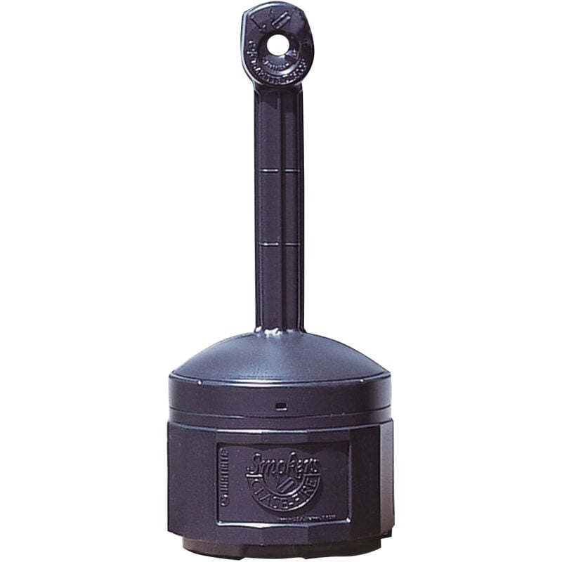 foto del prodotto posacenere da citt da esterno su base stabile. 15 litri di diametro 42 cm altezza 98 cm nero