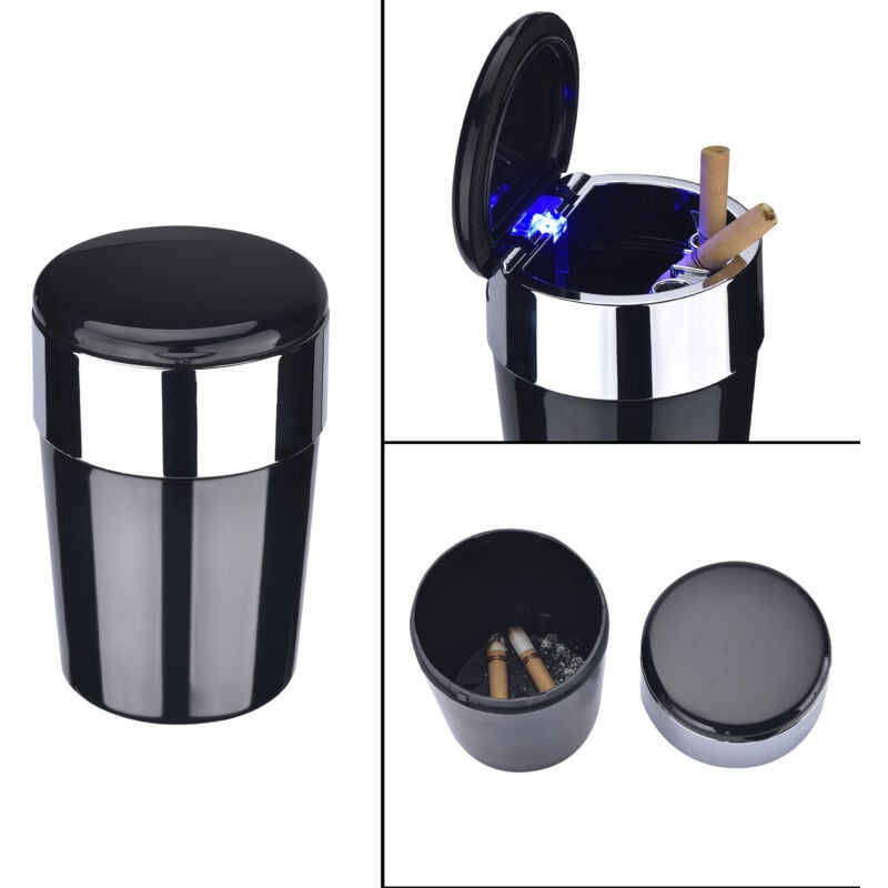 foto del prodotto posacenere per auto universale con luce led e coperchio antiodore 40448605