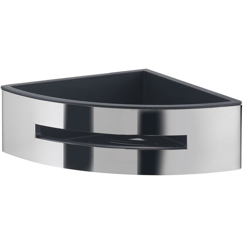 immagine 0 del prodotto poseidon porta oggetti doccia angolare cromato nero codice prod 000077804300000 gedy