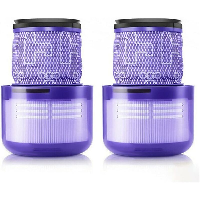 foto del prodotto post filtro compatibile con aspirapolvere senza fili dyson v11 sv14 animal absolute torque drive, 2 filtri hepa di ricambio
