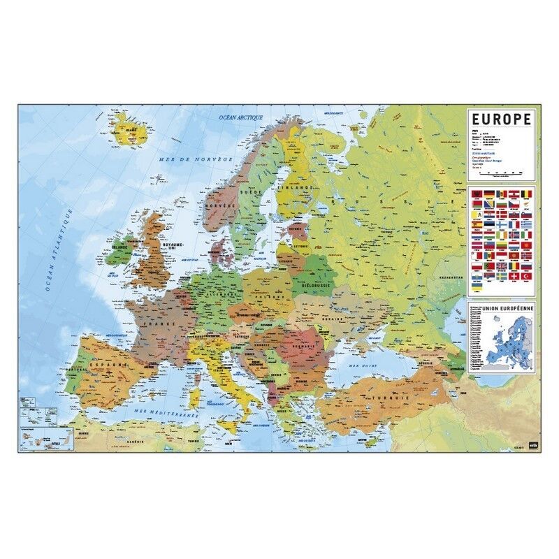foto del prodotto poster carta europa