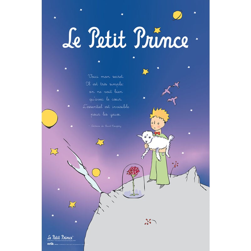 foto del prodotto poster il piccolo principe