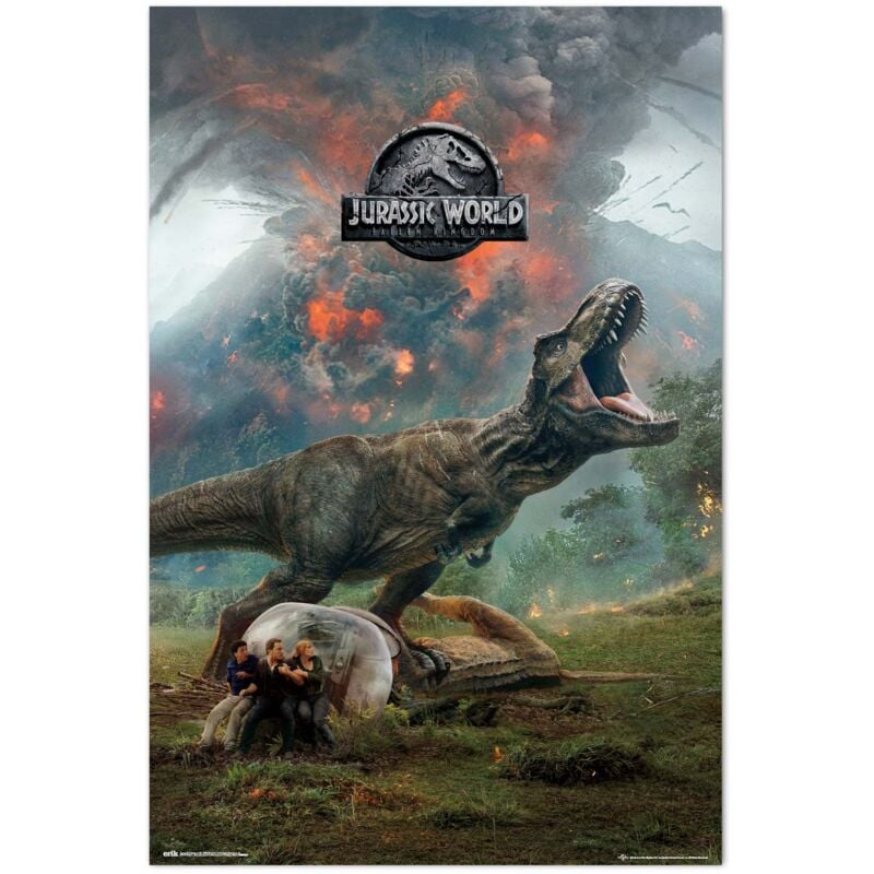 foto del prodotto poster jurassic world